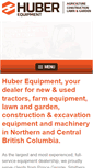 Mobile Screenshot of huberfarmequipment.com